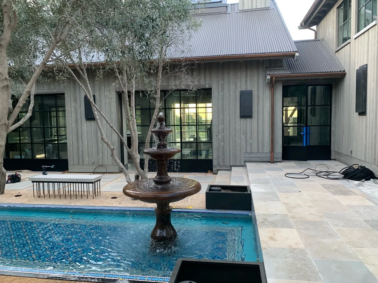 ADU garage conversion with finished interior